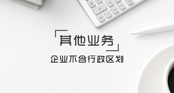 企業(yè)不含行政區(qū)劃